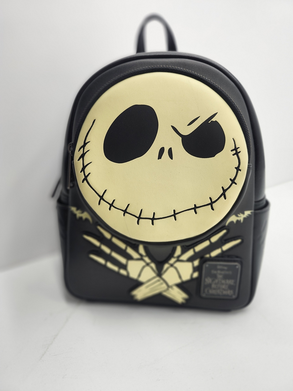 Loungefly Disney Nightmare Before Christmas Jack Skellington Glow Mini Backpack